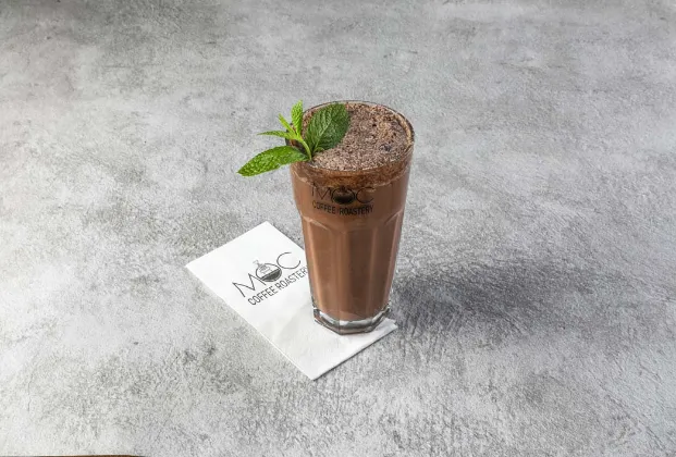 Chocolate Mint Cream Frappé