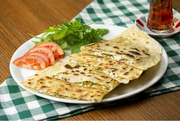 Kaşar cheese gözleme