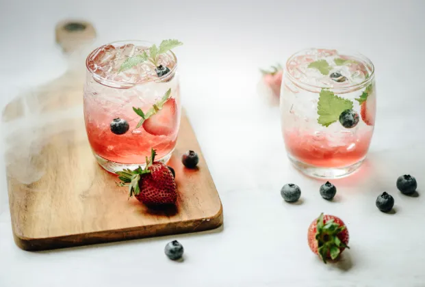 Alcohol-free cocktail