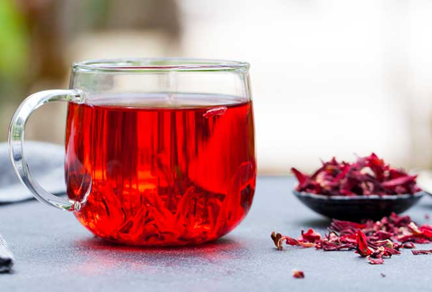 Pomegranate flower tea