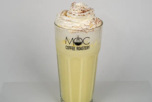 Banana cream milkshake