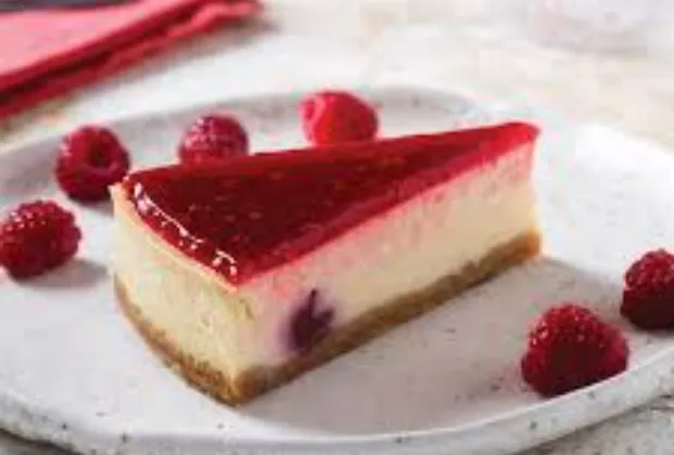 Chilled forest fruit cheesecake