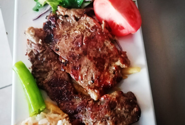 Grilled beef tenderloin