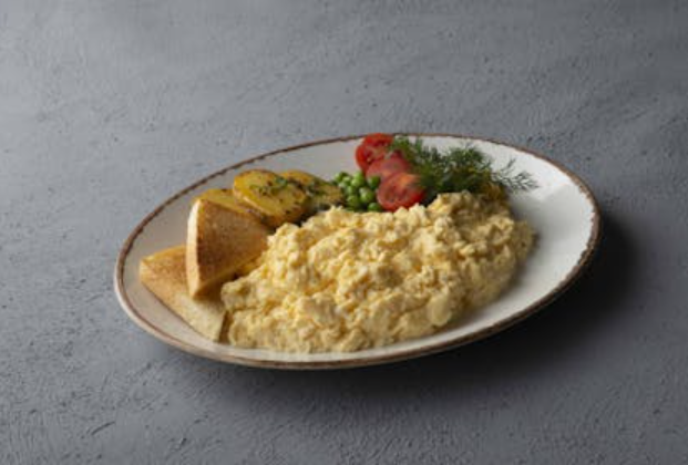 Scrambled eggs (6 eggs)