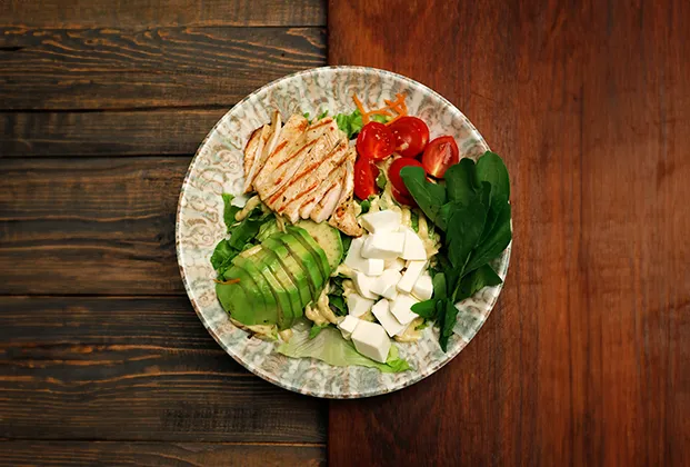 Southern Salad with Chicken