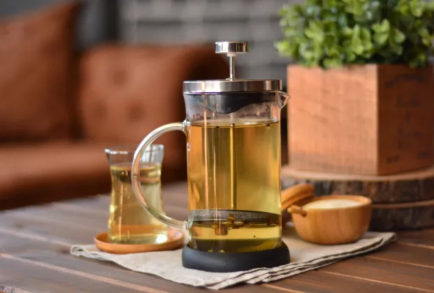 Limeflower teapot