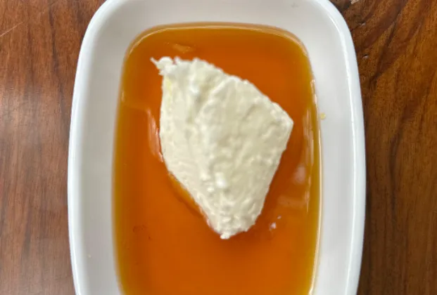 Honey and kaymak