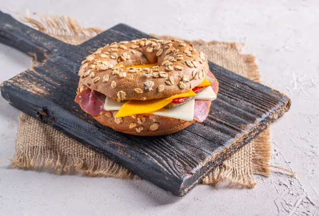 Boston beef ham sandwich