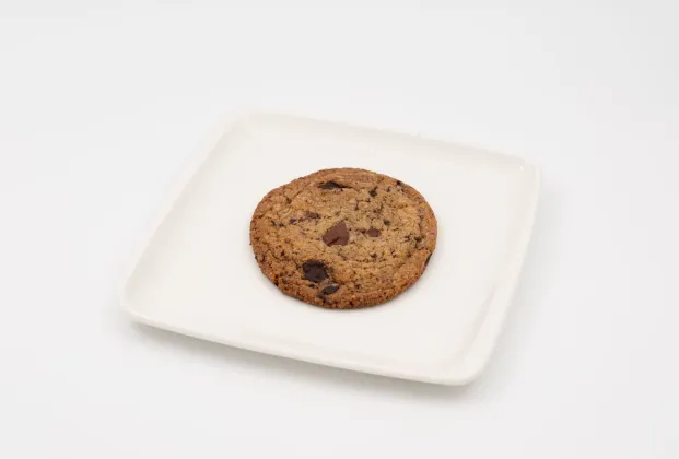 Dark and milk chocolate cookies