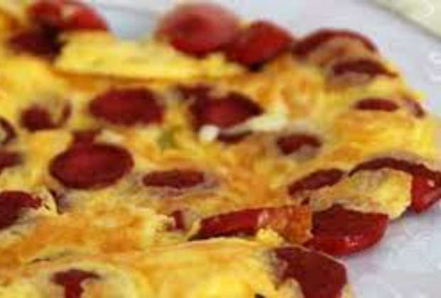 Sucuk omelette