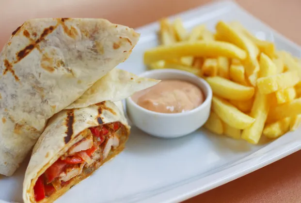 Chicken dürüm