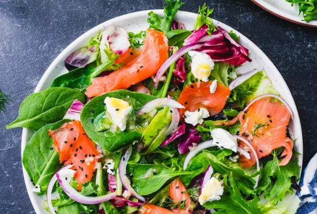 Somon Füme Salatası