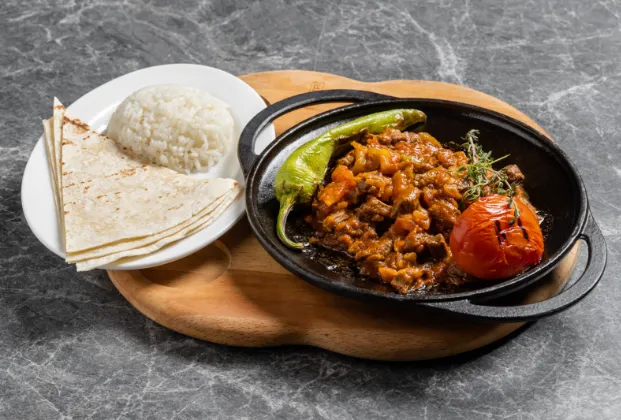Sizzling Beef Pan