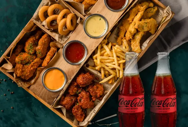 Kasa 3 Combo + 2 Coca-Cola