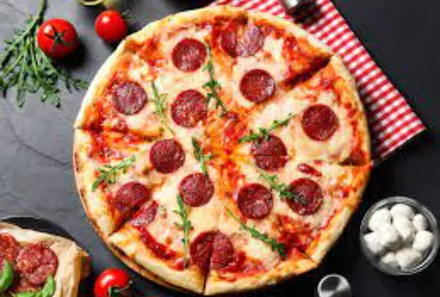 Mixed pizza