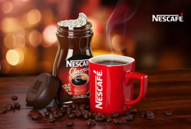 Nescafé with milk