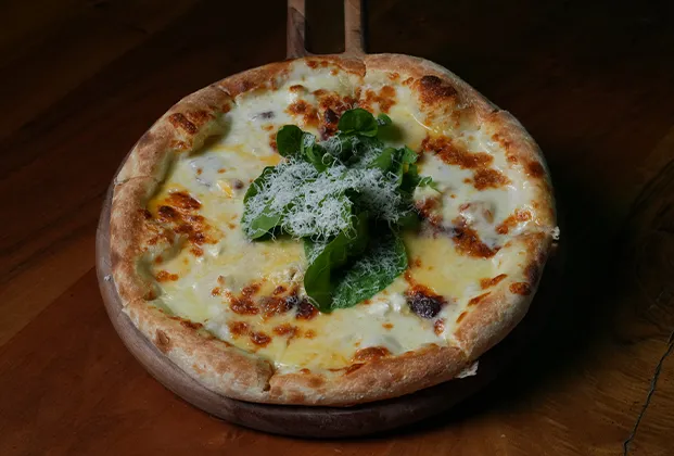 Cheese Four Pizza