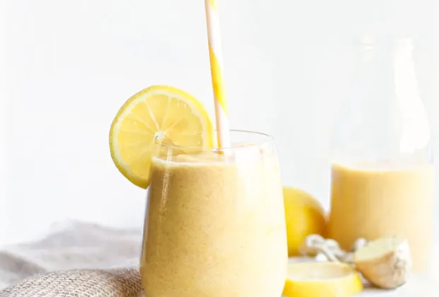 Lemon milkshake