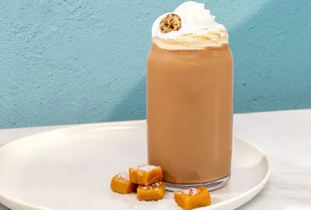 Iced Salted Caramel Macchiato