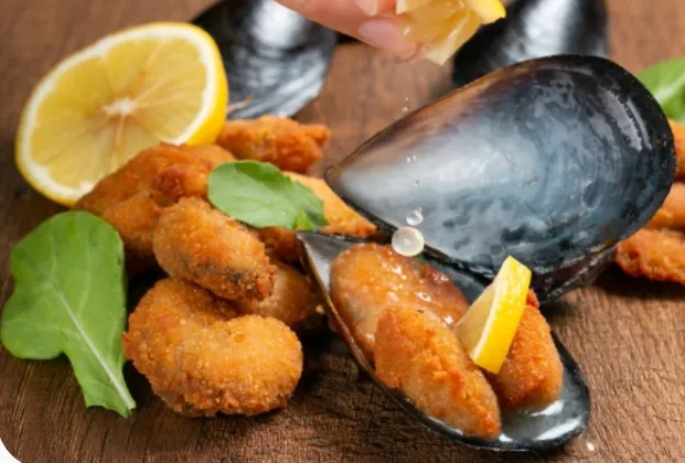Crispy Fried Mussels