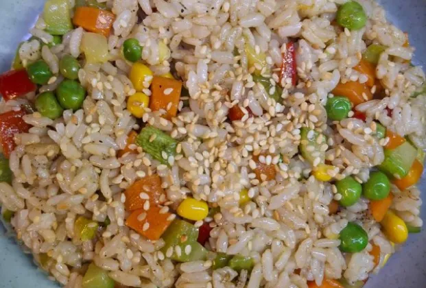 Vegetable pilaf