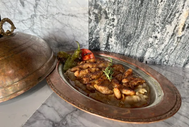 Chicken with Beğendi