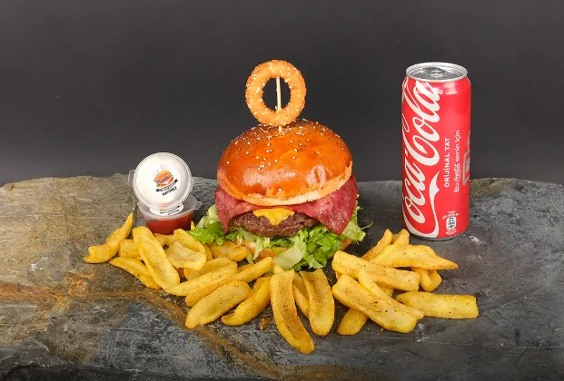 Red Burger Meal