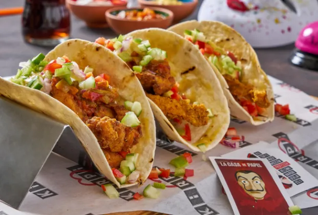 Cajun Chicken Taco