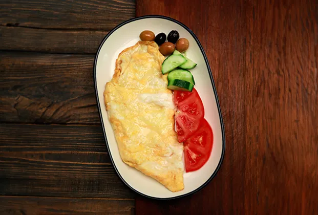 Plain omelette