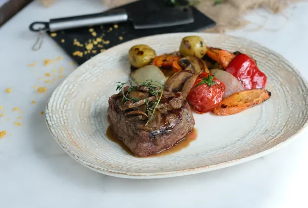 Marinated grilled tenderloin