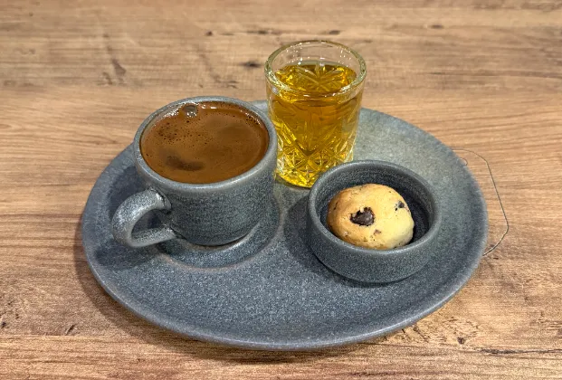 Mastic Turkish coffee