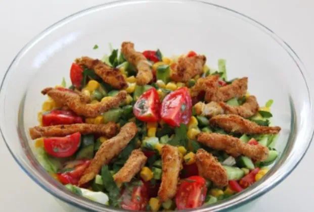 Crispy Chicken Salad