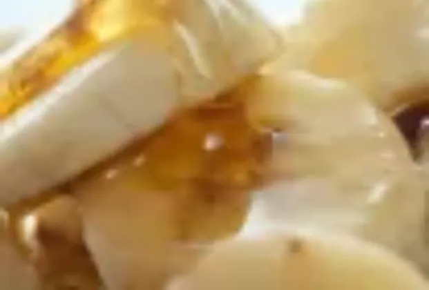 Banana with honey