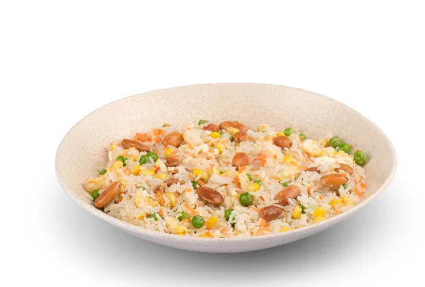 Almond pilaf