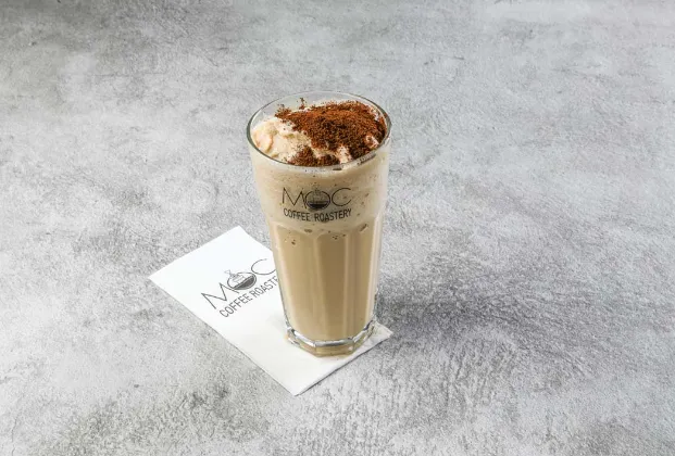 Iced coffee toffee