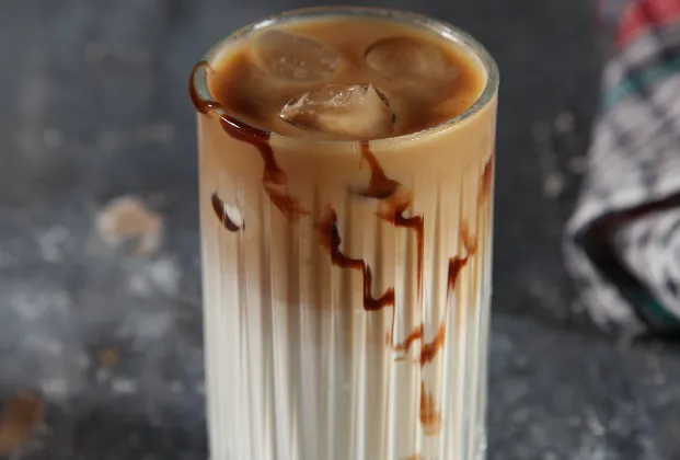 Iced Caramel Latte