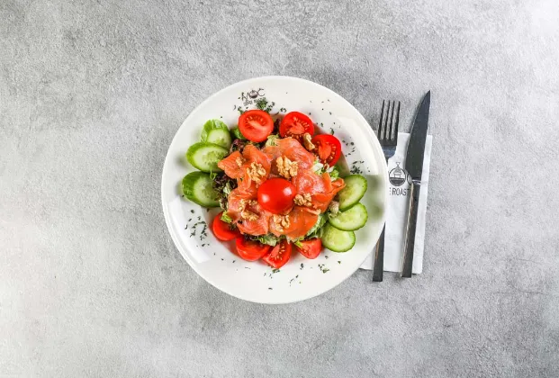 Smoked Salmon Salad