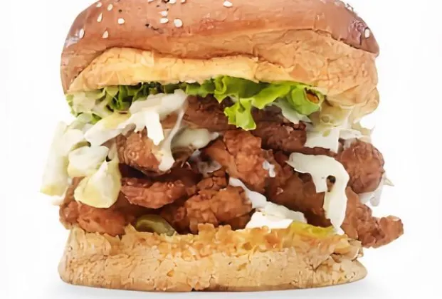 ATLAS CHICKEN PIECE BURGER with / FRIES