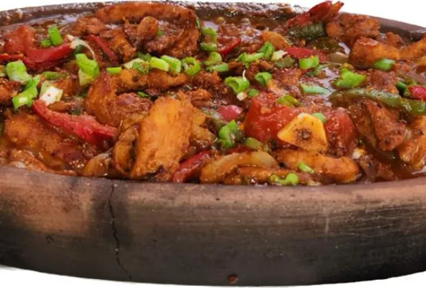 Chicken in a clay pot