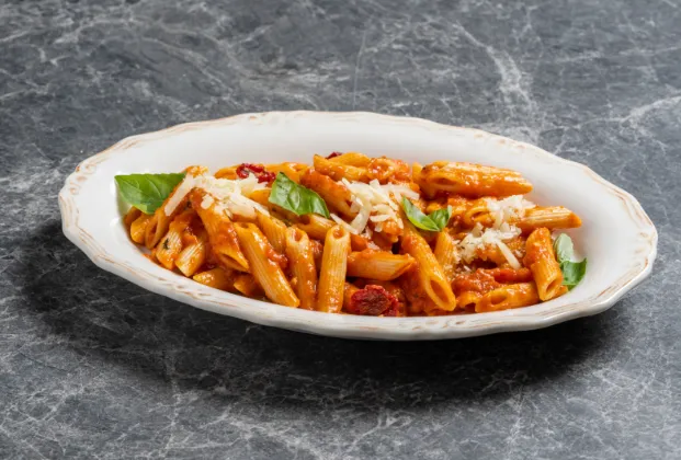 Penne with Tomato Sauce