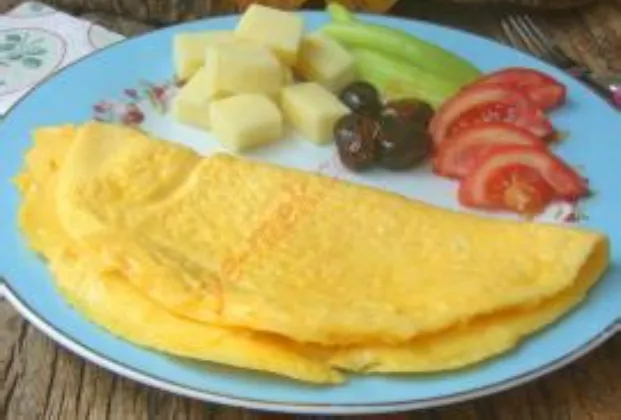 Plain omelette
