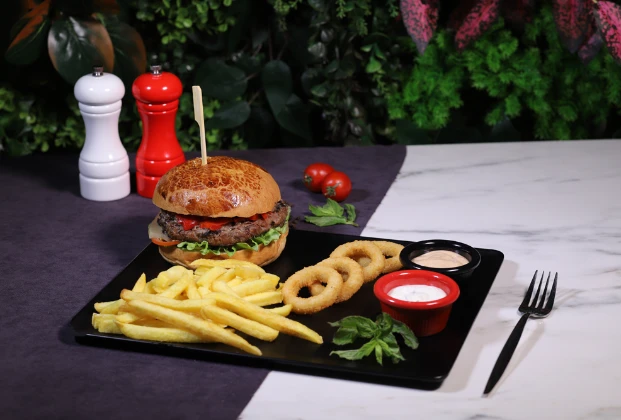 Roasted Pepper Burger