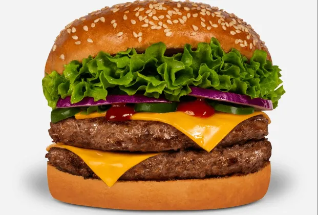 Double hamburger