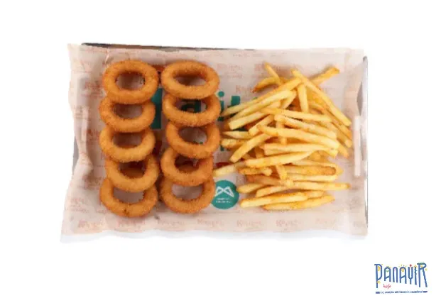 Crispy onion rings