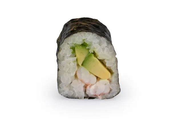 Shrimp and Avocado Maki (6 pieces)