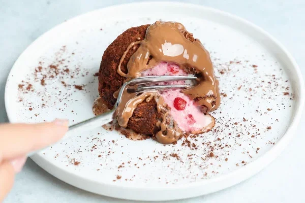 Strawberry Tiramisu Ice Cream
