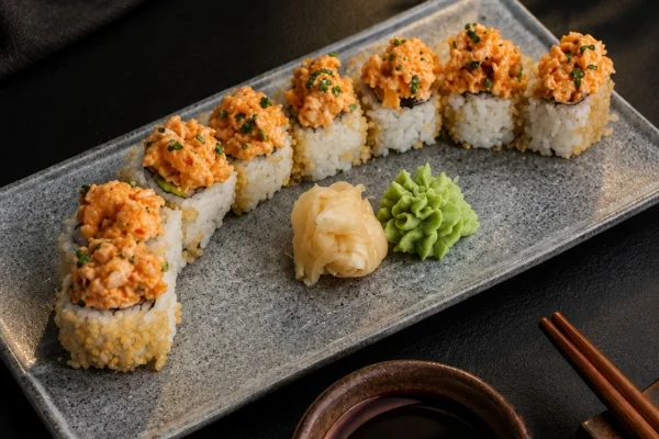 Volcano Calamari Roll (8 pieces)