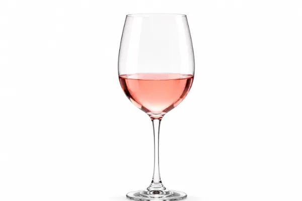 Glass of Rosé Wine