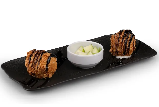 Vanilla fried ice cream
