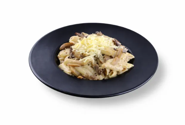Creamy mushroom and chicken penne